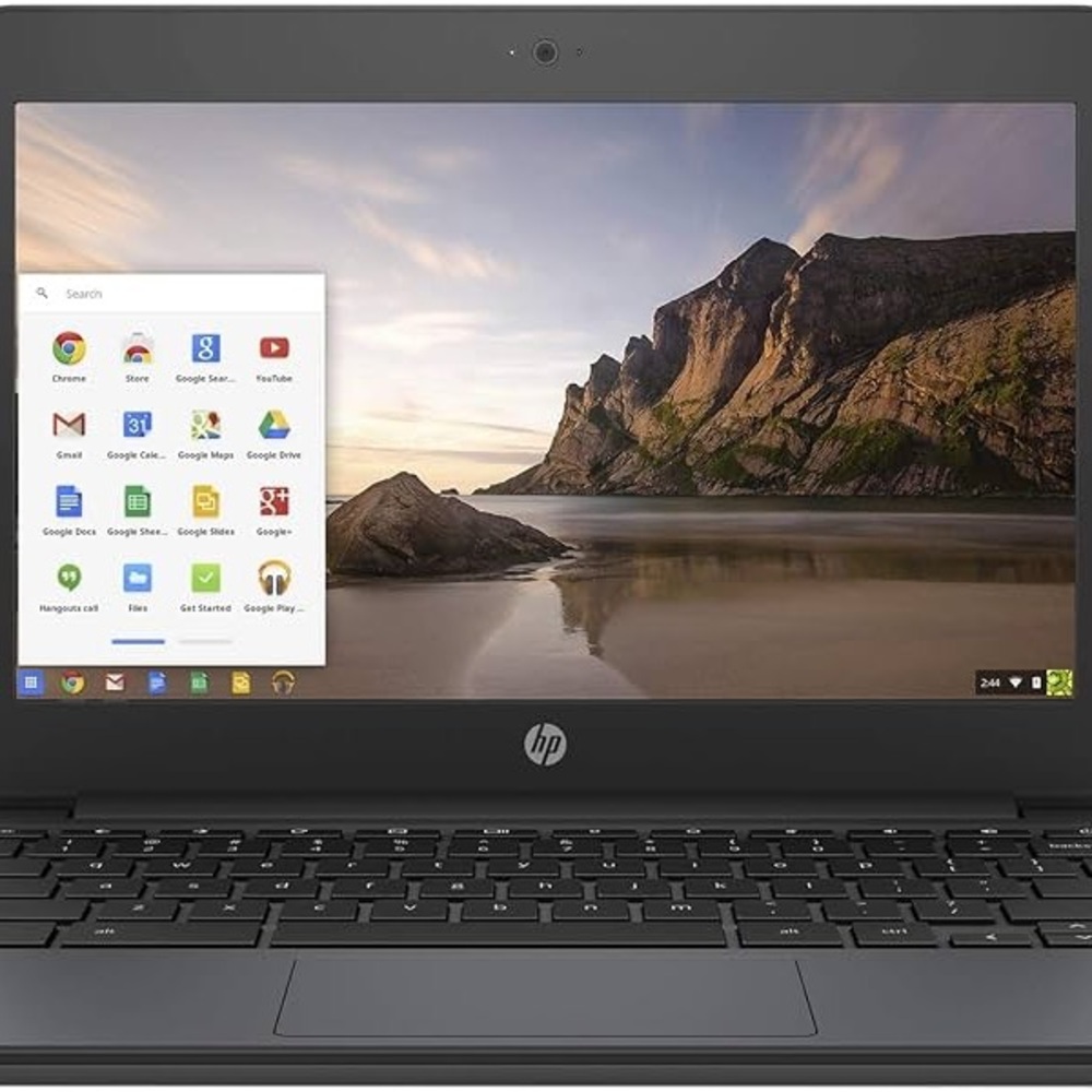 HP Black Chromebook Slim Design